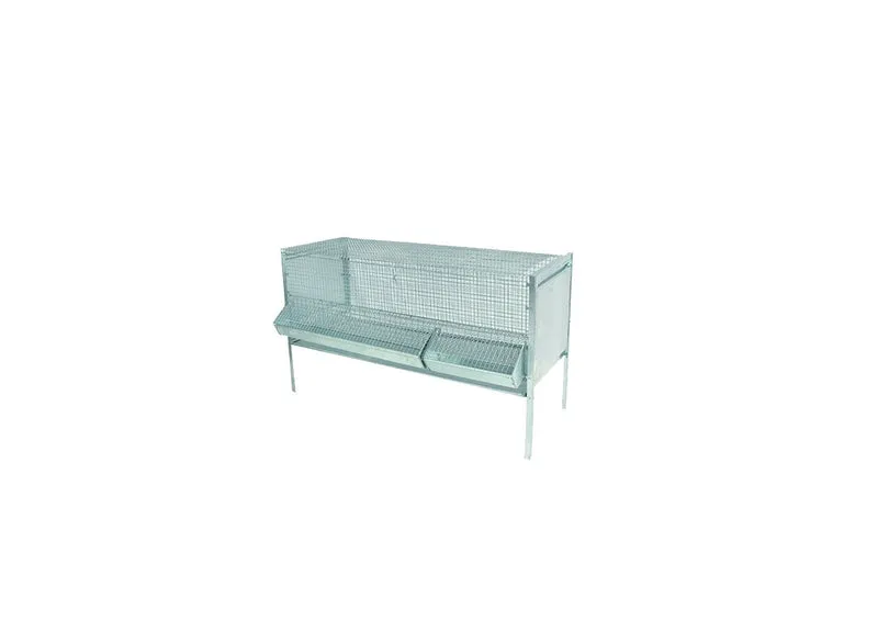gabbia pieghevole per polli 'luxury' cm 140x50x80h
