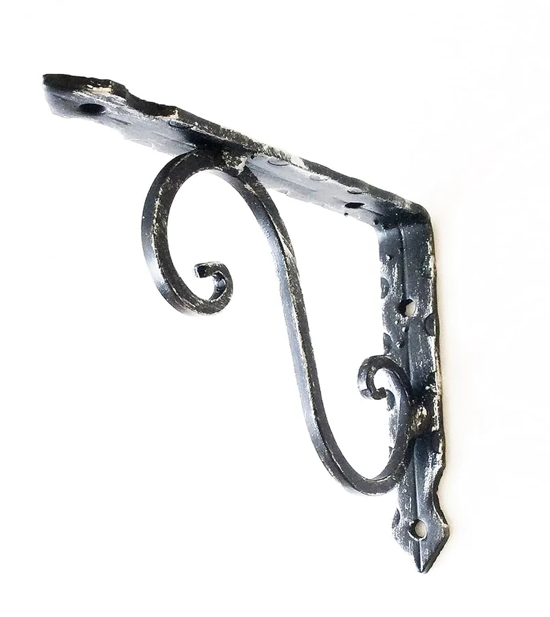 reggimensola rustica ideal star 30x25 cm - argento martellato