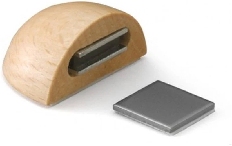 bloccaporte magnetico legno ciliegio