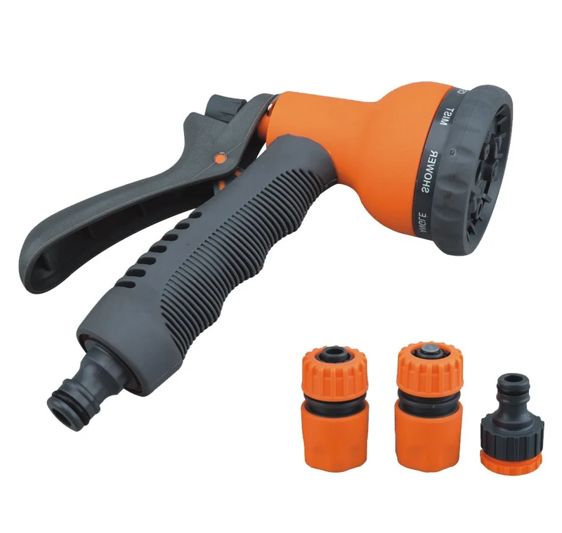kit pistola multigetto per innaffiare ideal star set 4 pezzi