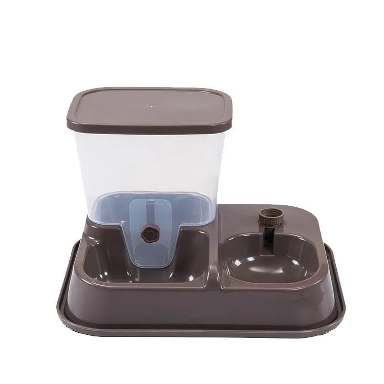 ciotola distributore croccantini e acqua ideal star cm 37,8x29x23,8h