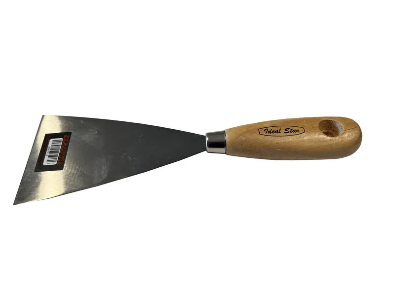 spatola manico legno ideal star 40 mm