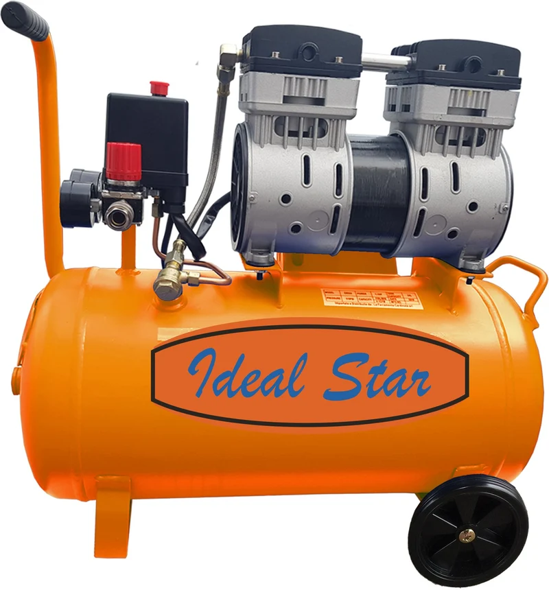 compressore silenziato ideal star 24 lt