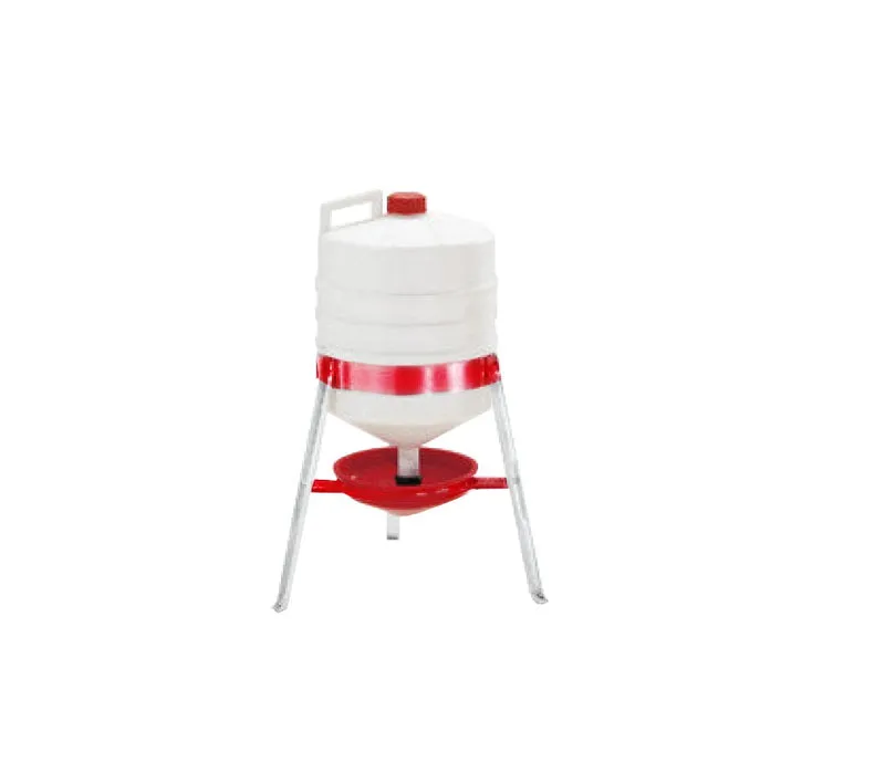 abbeveratoio a sifone in plastica 28 lt -