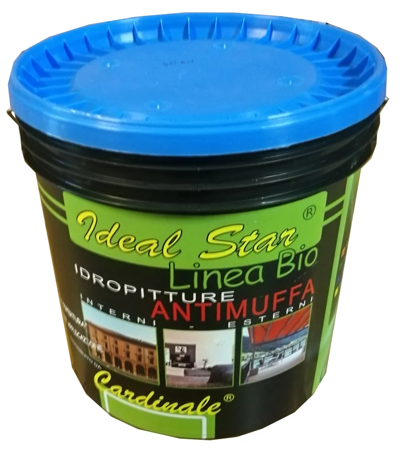 idropittura superlavabile antimuffa ideal star 4 lt
