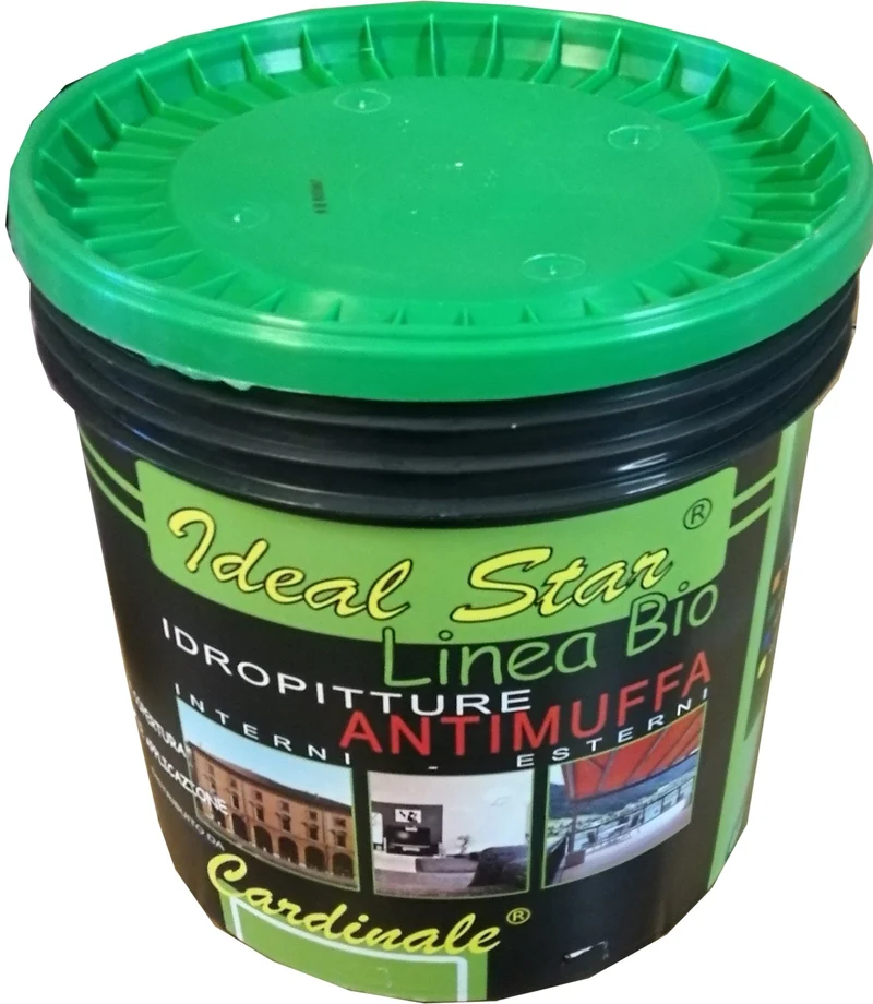 idropittura lavabile antimuffa ideal star 4 lt