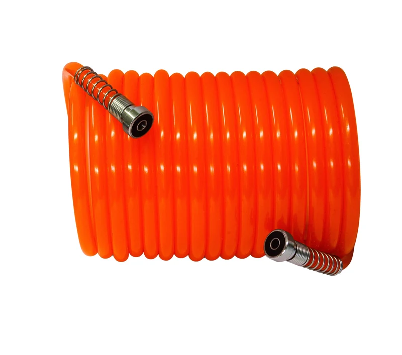 tubo a spirale con raccordi a baionetta ideal star ø 6x8 mm - 10 mt