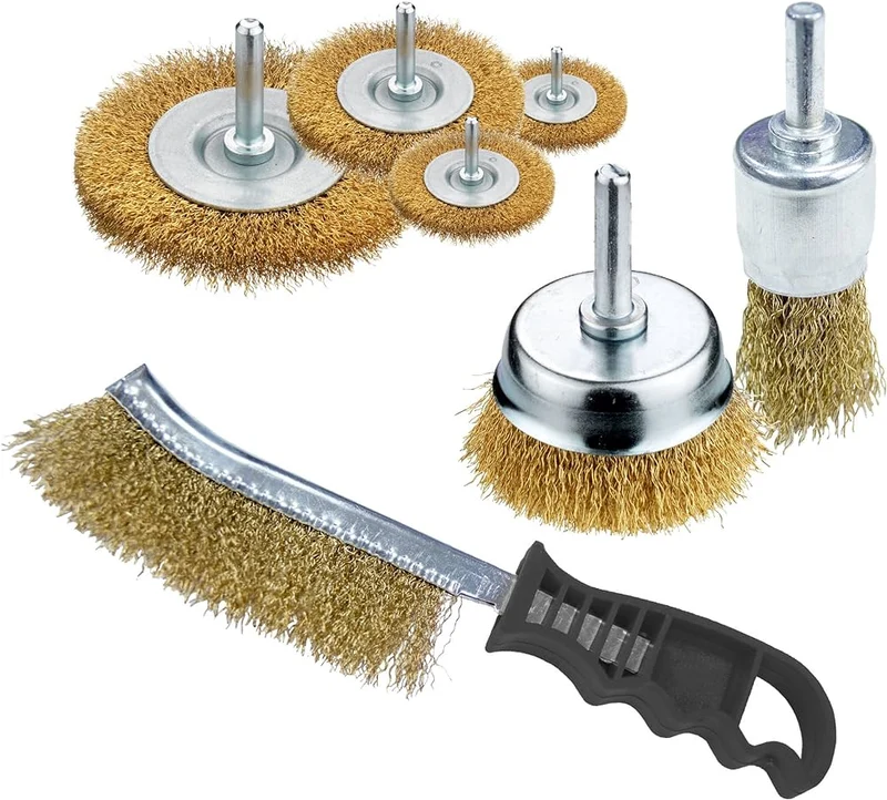 kit 3 spazzole ideal star 3 pezzi (2 spazzole a gambo + 1 spazzola a mano)
