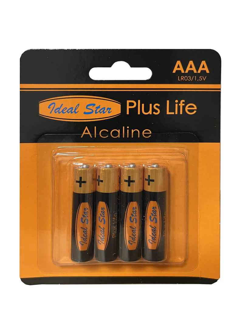 pile 'plus life' ministilo ideal star blister 4 pezzi