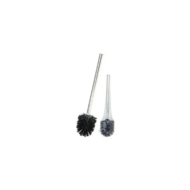 Scopino wc 35 cm con manico in acciaio inox