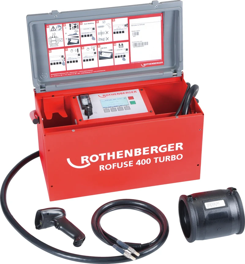 Saldatrice universale elettrofusione ROFUSE 400 Turbo ROTHENBERGER