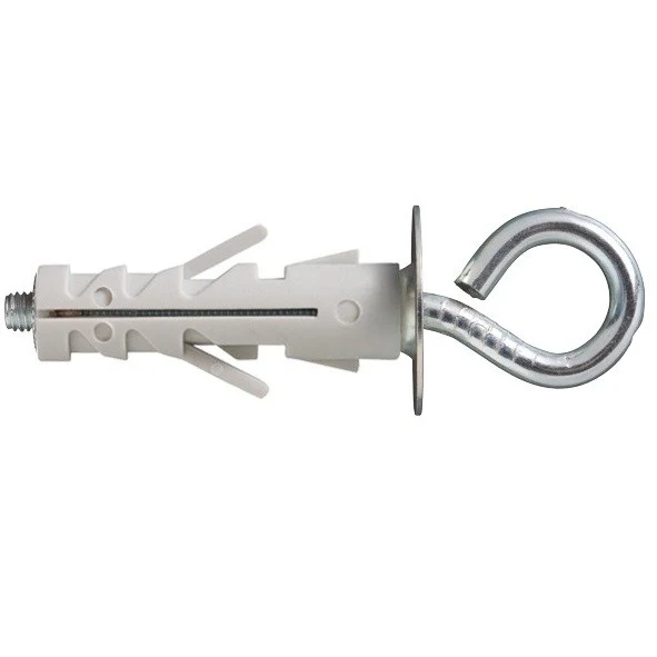 tassello con occhiolo chiuso nc ø 6 - 4,5x35 mm - conf. 10 pezzi