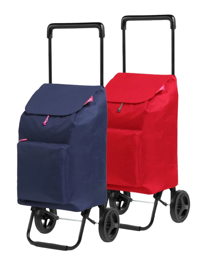carrello portaspesa 'argo' colore blu - 45 lt