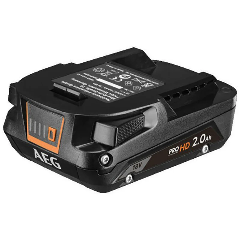 batteria di ricambio 'l1820shd' aeg 18v 2.0ah
