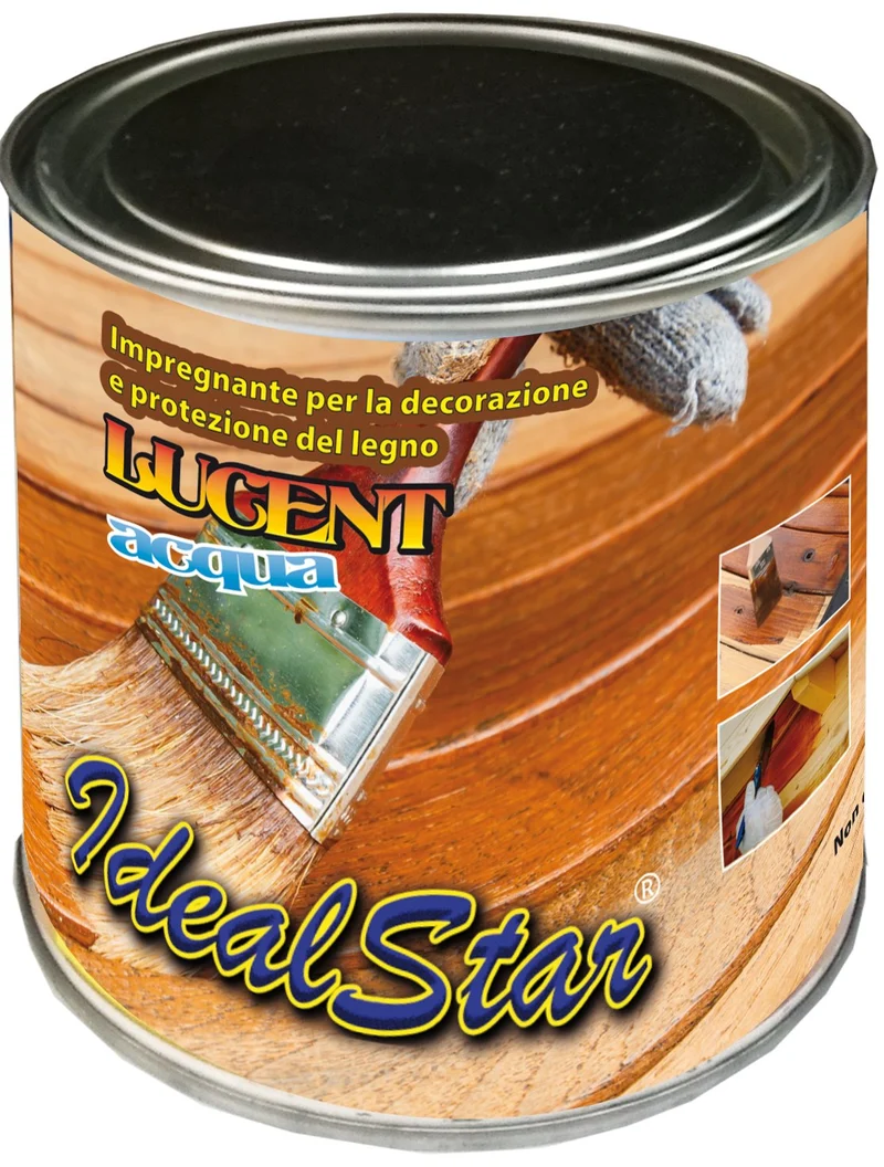impregnante all'acqua 'lucent' ideal star 0,75 lt - douglas