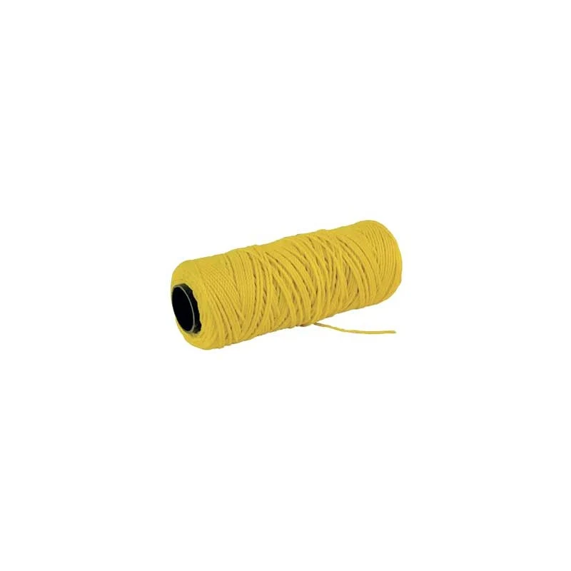 filo da muratore extra polipropilene giallo 250 mt