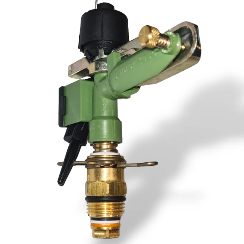 Irrigatore 1 getto a settore raccordo 1/2" in ottone ugello con rompigetto regolabile Junior Teso 4