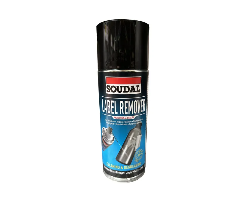 rimuovi etichette soudal 400 ml