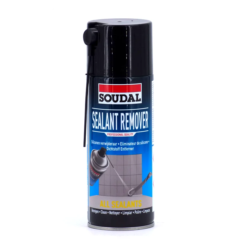 sciogli silicone spray soudal 400 ml