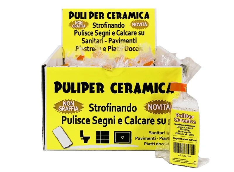 espositore pulitore per ceramica 'puliper' 25 pz