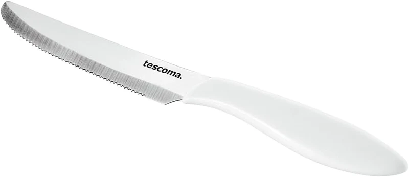 coltello tavola 'presto' lunghezza totale 23 cm - lama 12 cm - marrone 6 pezzi