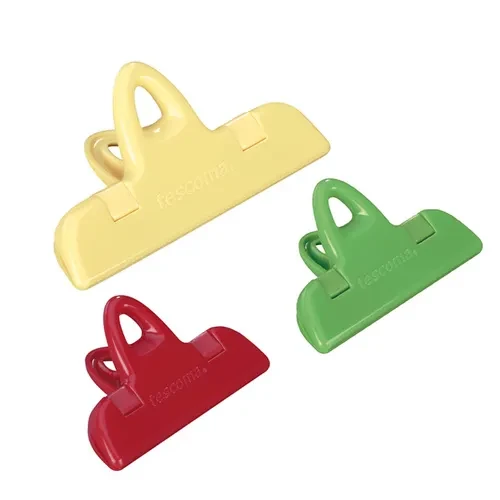 clip per sacchetti 'presto' 2+1 pezzi 7/11 cm