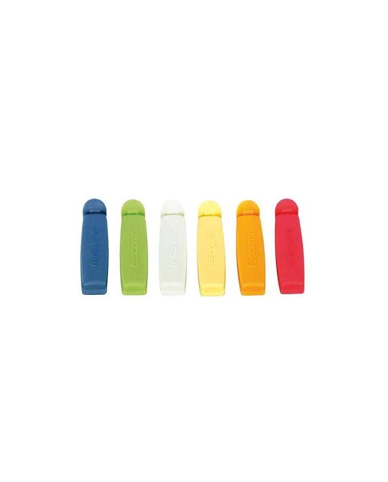 clip per sacchetti 'presto' 6 cm - 6 pezzi