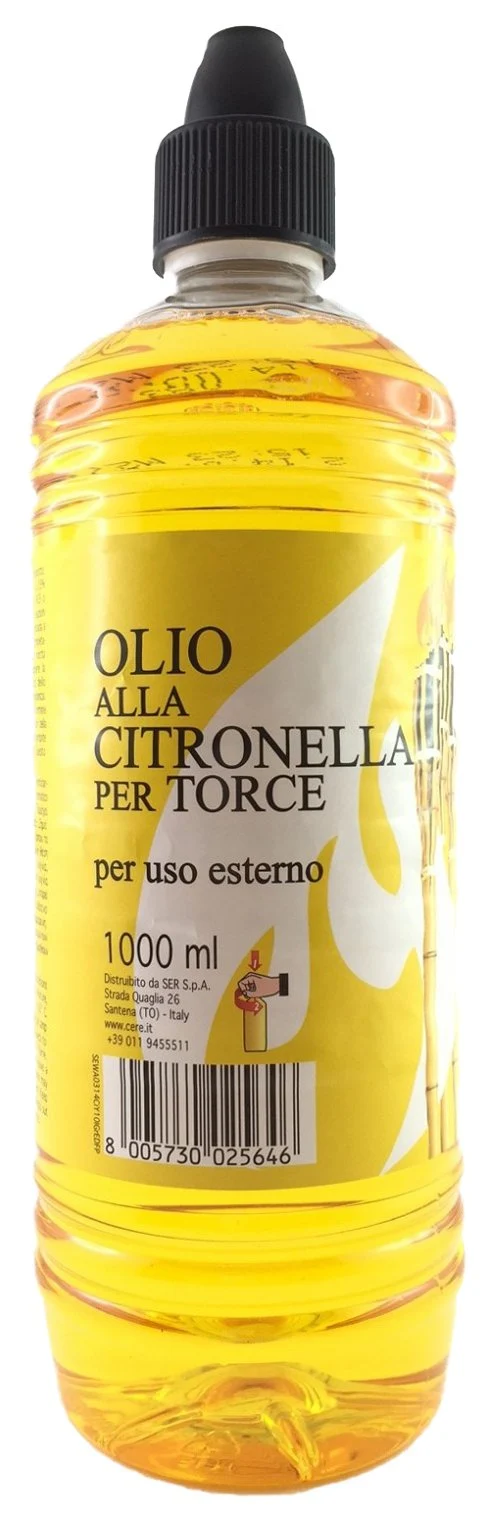 olio per torce vegetale lt 1