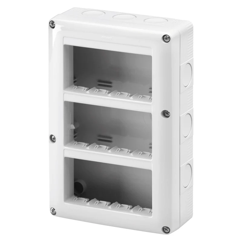 contenitore da parete per apparecchi ip40 'solar' 2 posti
