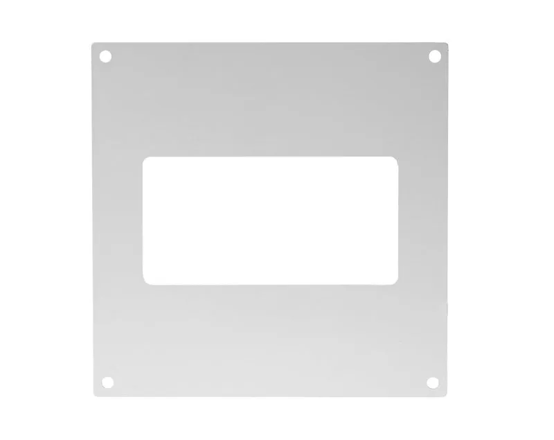 copriforo per tubo rettangolare mm 110x55