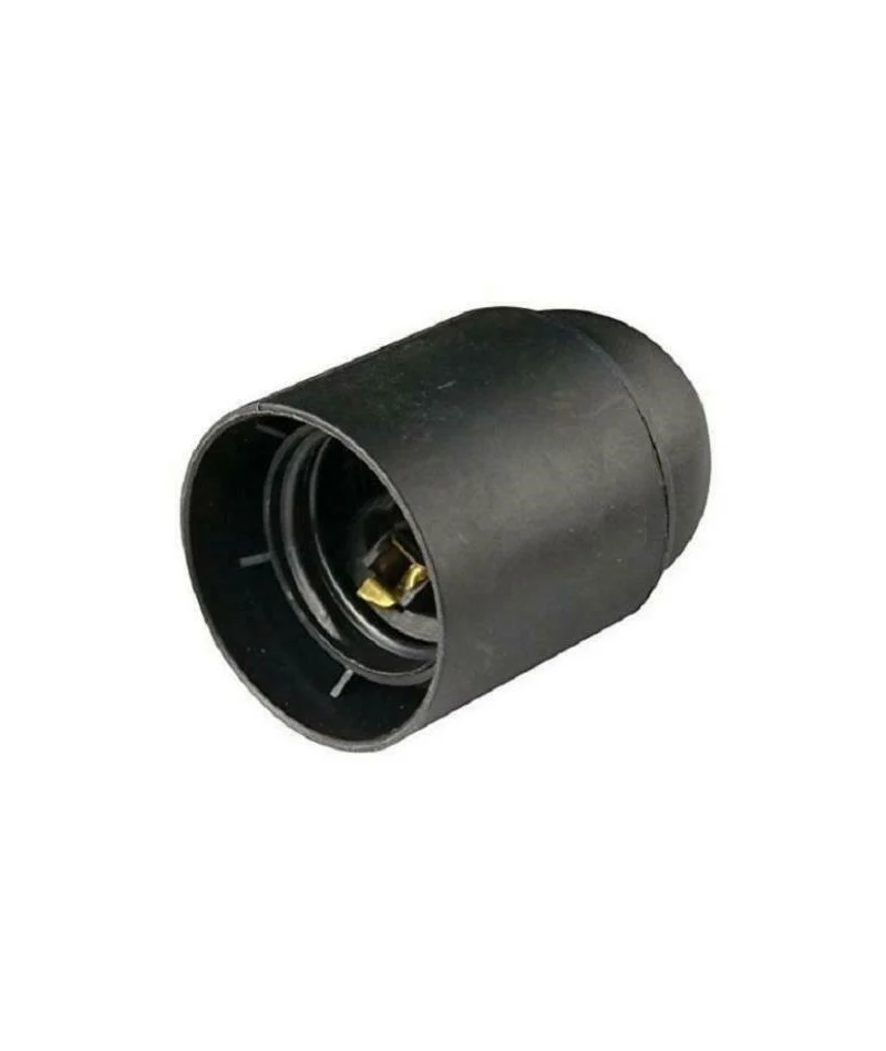 portalampada e27 colore nero
