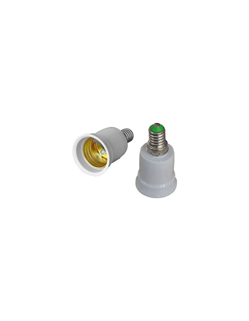 adattatore portalampada da e27 a e14