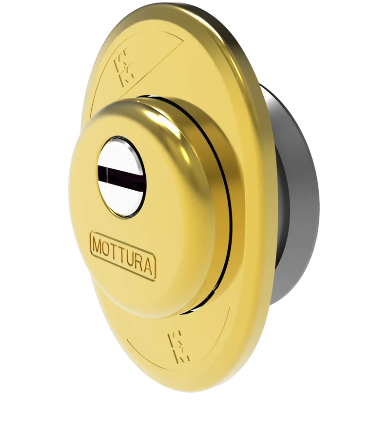 defender per porte blindate mottura h. 22 mm - col. oro