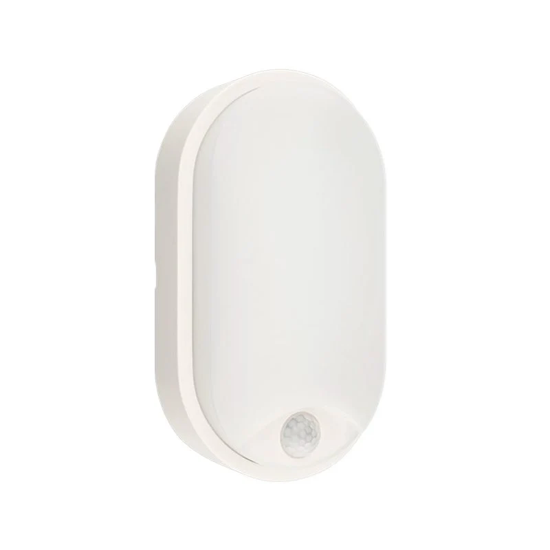 plafoniera a led ovale con sensore 18w - 2000 lm - tricolor