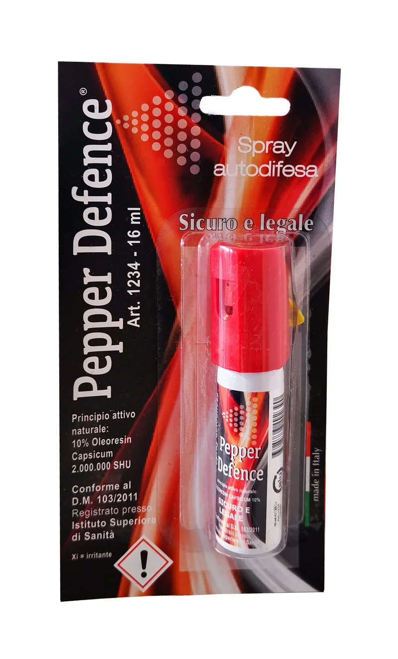 spray antiaggressione 'pepper defence' 16 ml