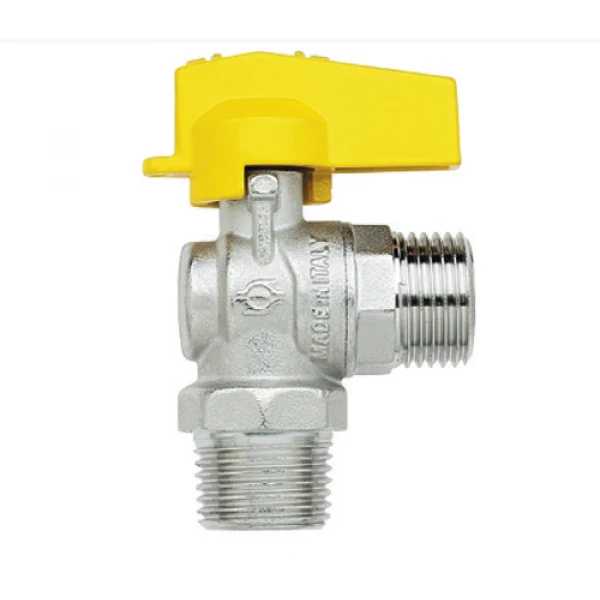 rubinetto a squadra per gas m.m. 1/2"