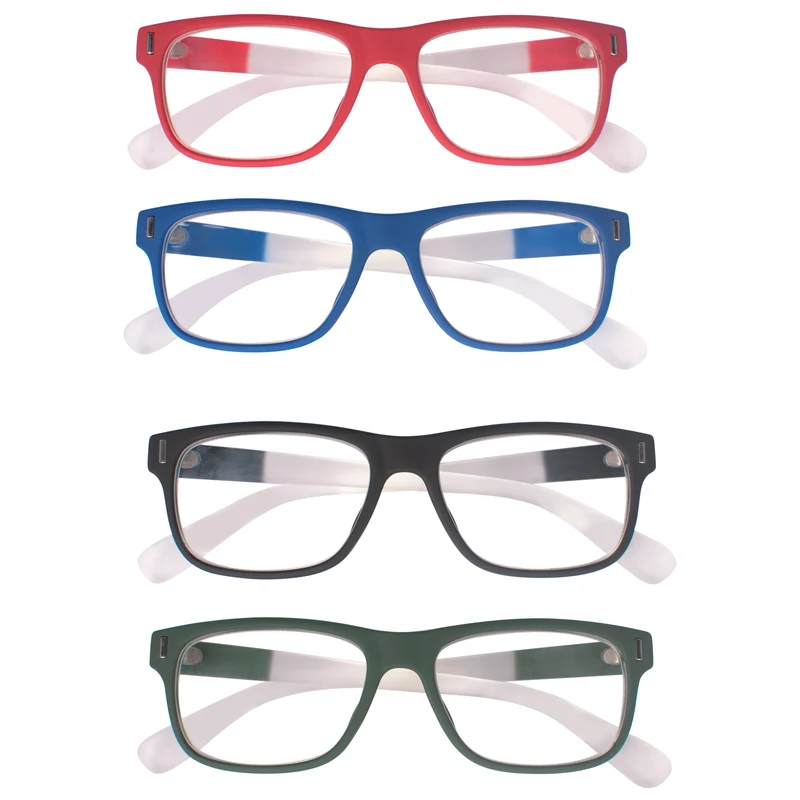 occhiali da vista graduati 'alabama' +2 blu
