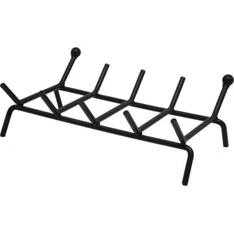 brucialegna con sfera per camino 5 barre, cm 50x30x15h