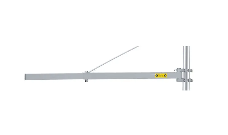 attacco a palo per paranco estensibile ideal star 750-1100 mm