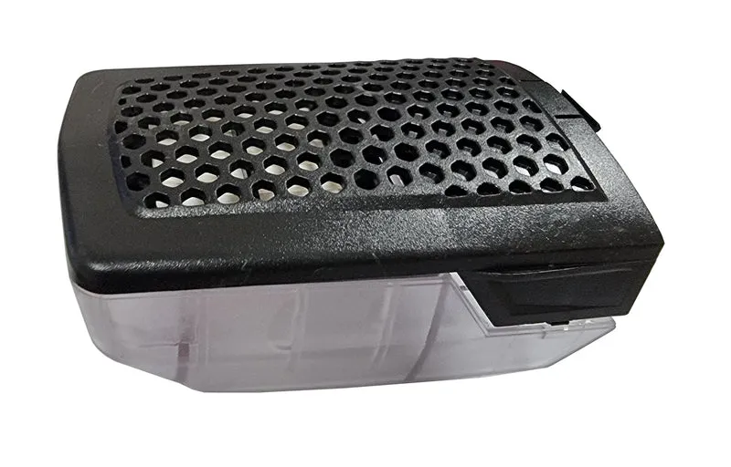scatola raccogli polvere con filtro per levigatrice orbitale cardinale top line