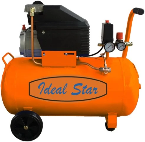 compressore coassiale ideal star 50 lt