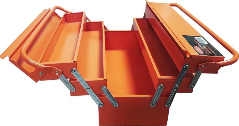 cassetta portautensili ideal star 5 scomparti 450x210x200 mm