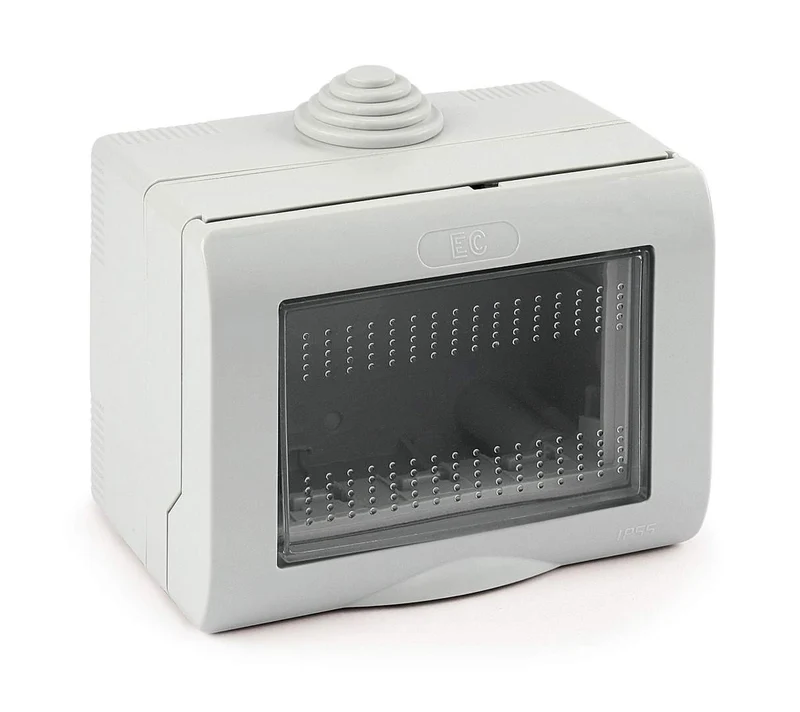 contenitore da parete per apparecchi ip55 "mylife" 3 posti