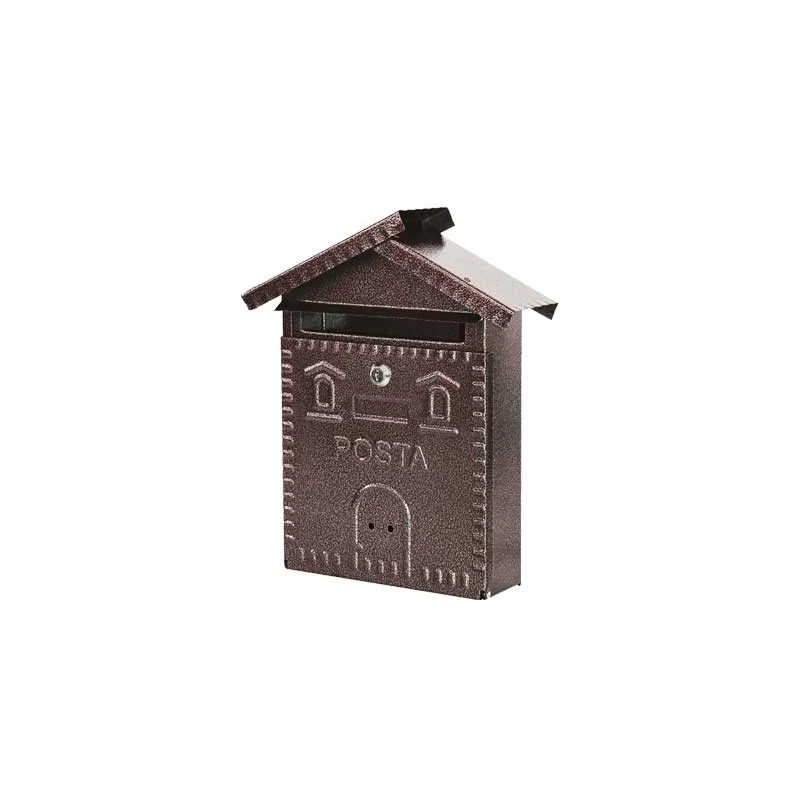 cassetta postale 'rustica' casetta mm 280x90x350h - ramata
