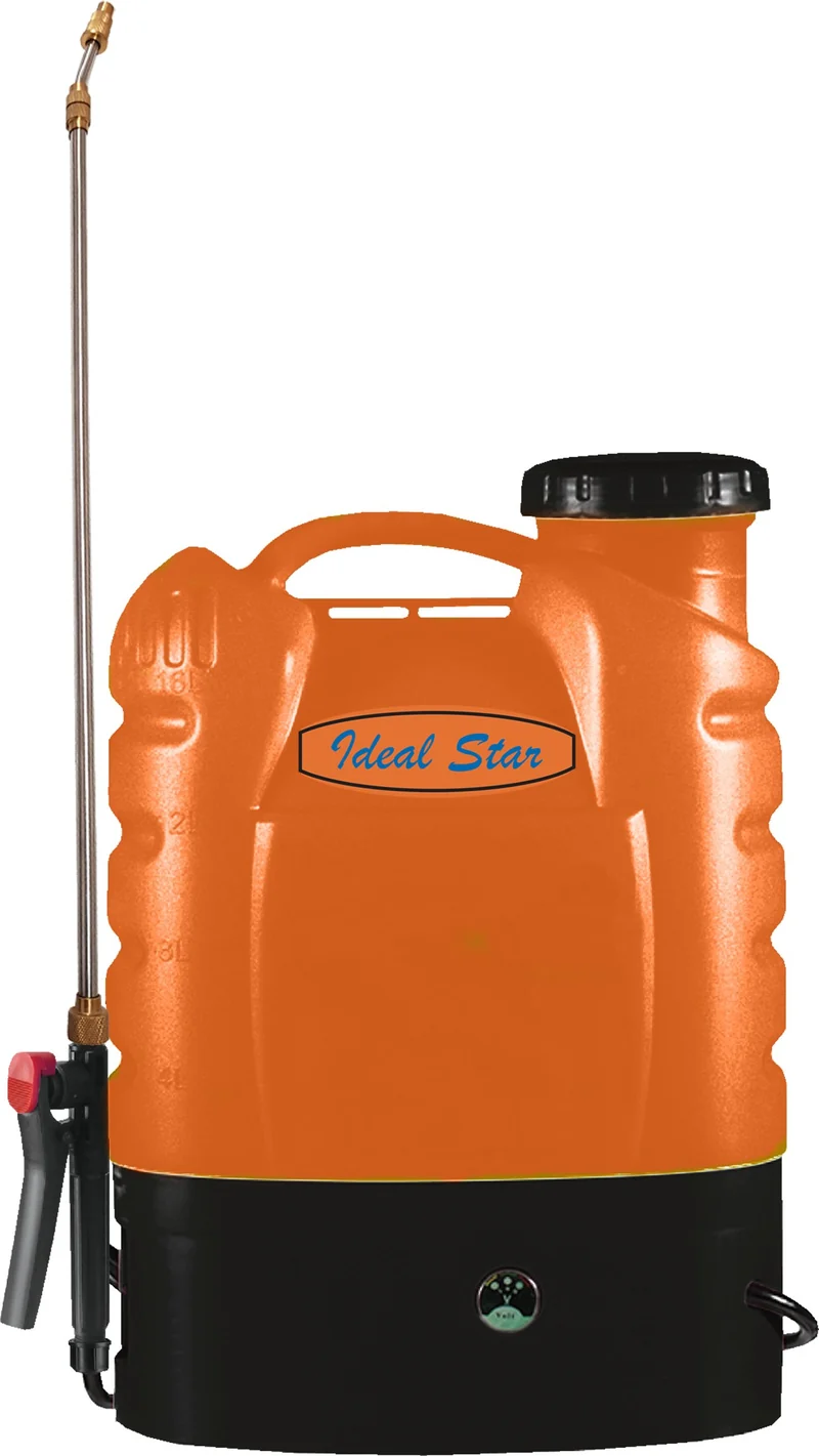 pompa a spalla a batteria ideal star 16 lt