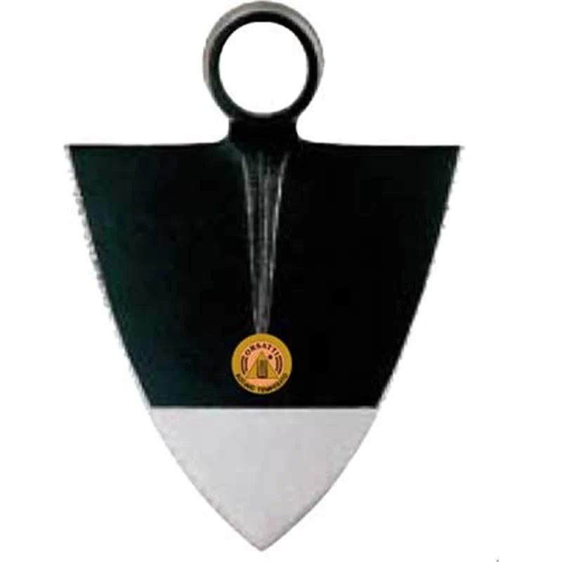 zappa a punta tipo lazio orsatti 'art.012' 19x19 cm - 600 gr - cod. manico 4313004