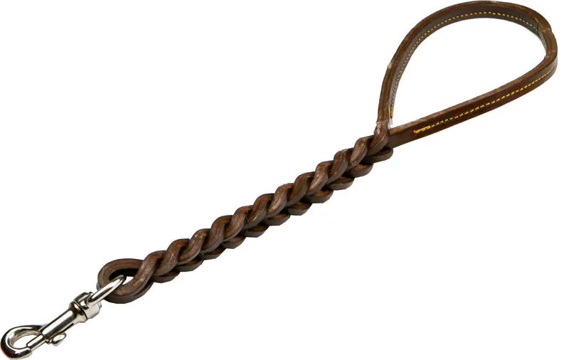 guinzaglio per cani doppia treccia 450 mm