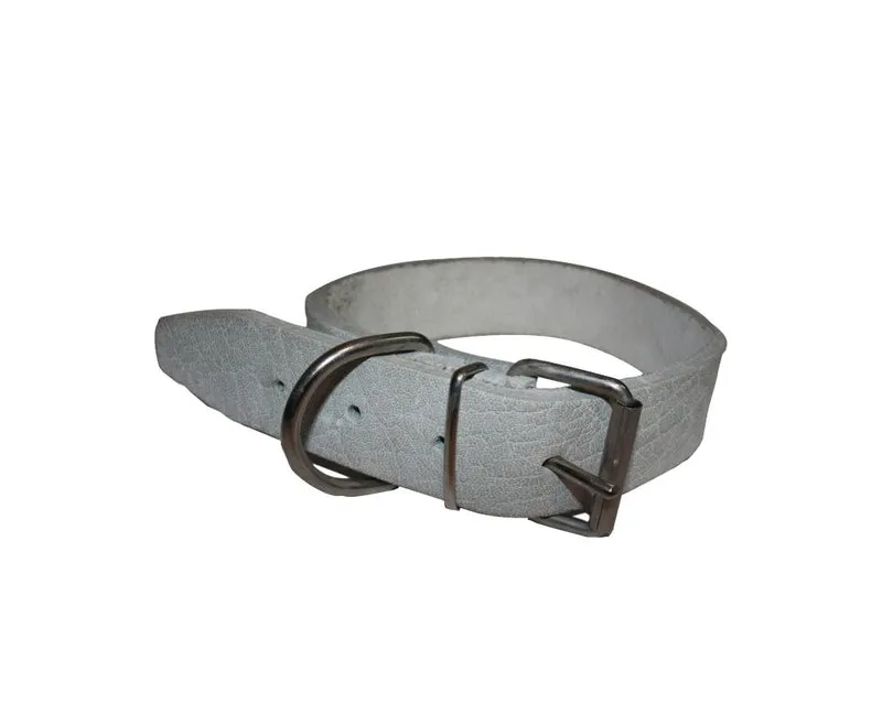 collare per cani bufalo grigio 30x560 mm