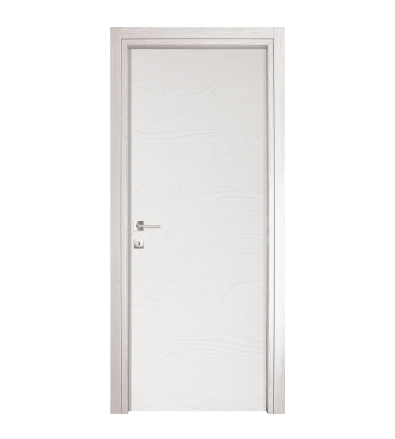 porta battente reversibile bianca effetto liscio mm 700x2100h