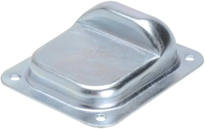 battente di arresto da avvitare per cancelli 160x130 mm